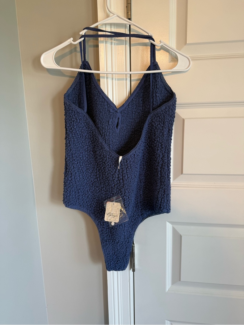 Free People Seaside Solid Set in Steel Blue Small - Picture 4 of 7